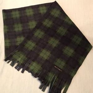 Old Navy Blue and Green Plaid Winter Scarf…